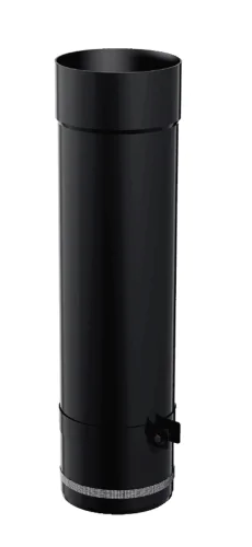 Rallonge télescopique acier peint 2mm Noire