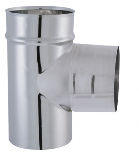 Té 90° Tyral inox double emboitement